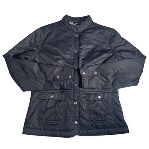 Women's Black Quilted Jacket
